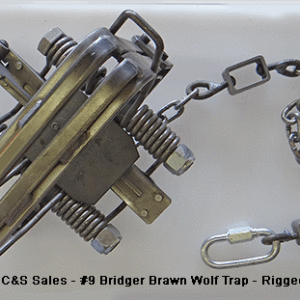 #9 Bridger Brawn Wolf Trap - Rigged