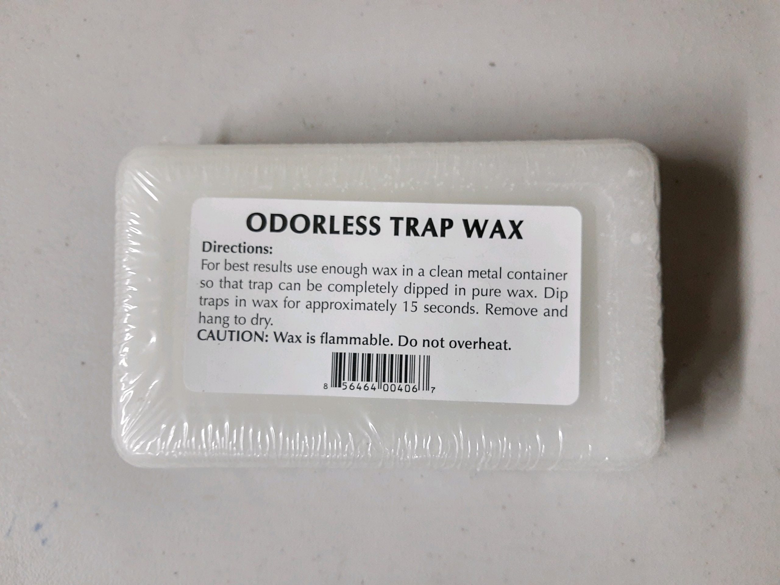 Odorless Trap Wax